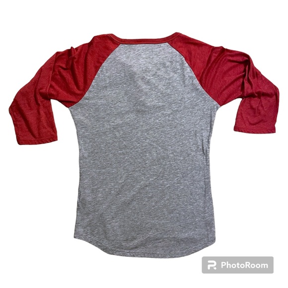 Nike Baseball 3/4 Sleeve Henley T-Shirt Size Small - Picture 2 of 3